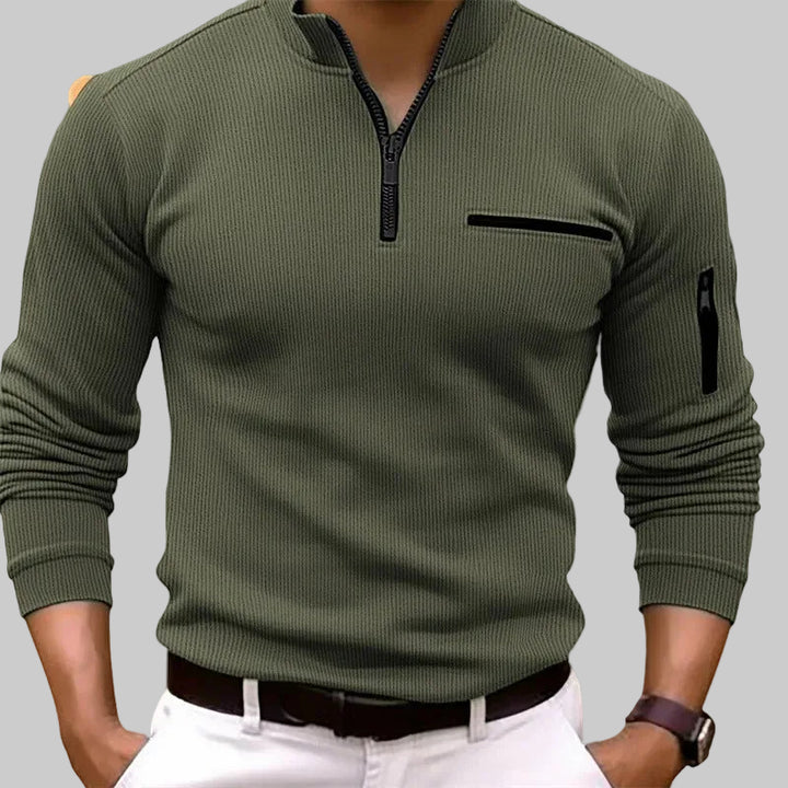 Dani | Košile s dlouhým rukávem a zipem