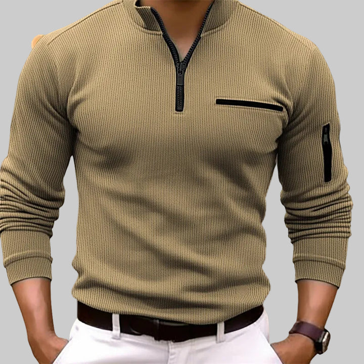 Dani | Košile s dlouhým rukávem a zipem