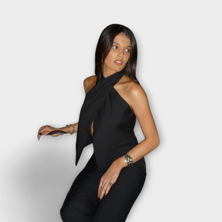 Červen - Top s křížovým zavazováním