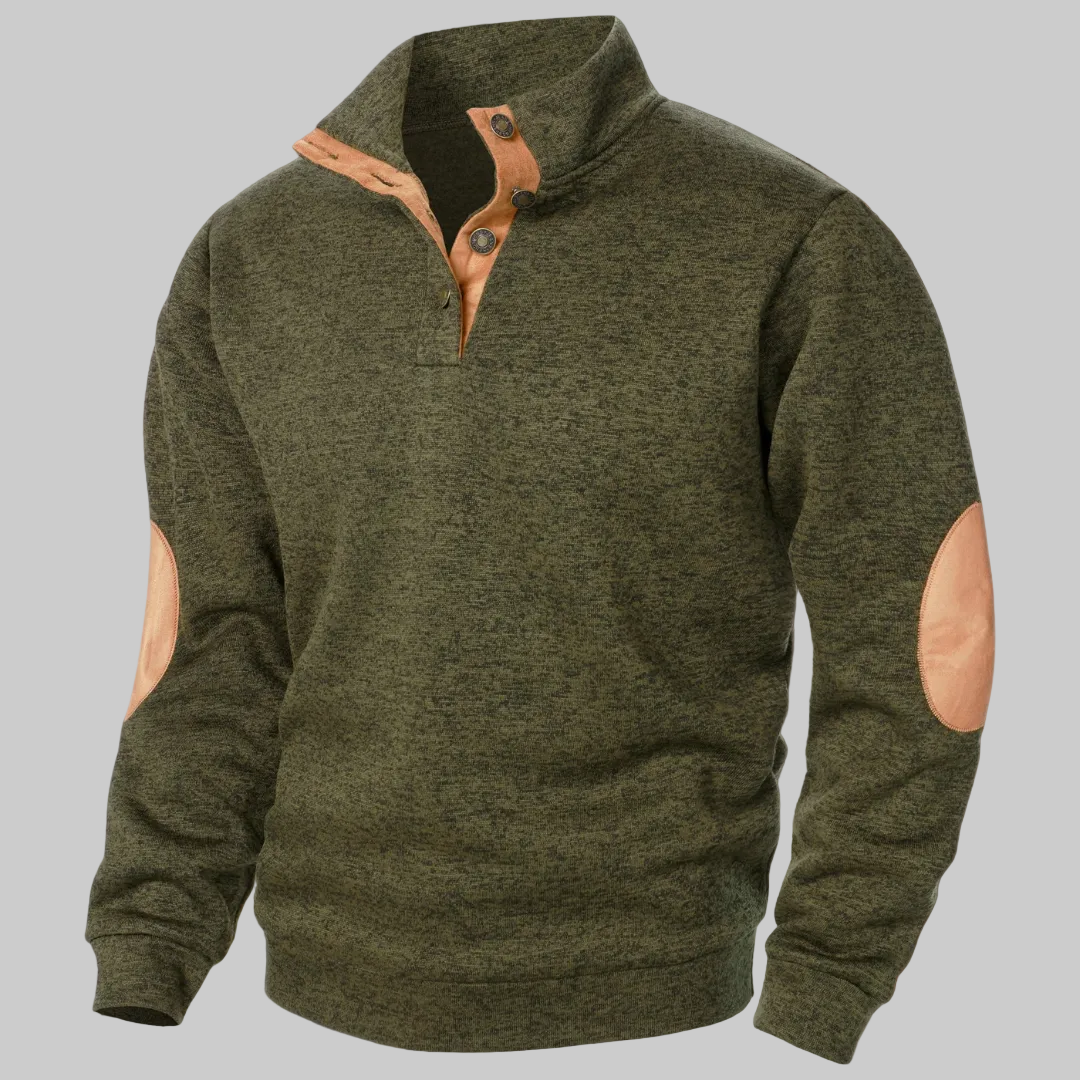 Dominik I Pletený Světr na Podzim