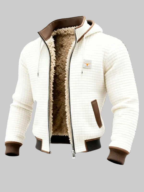 Mason – Elegantní kabát se zipem a mnoha kapsami