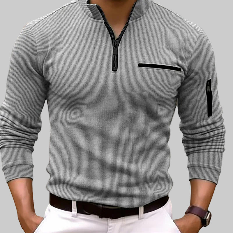 Dani | Košile s dlouhým rukávem a zipem