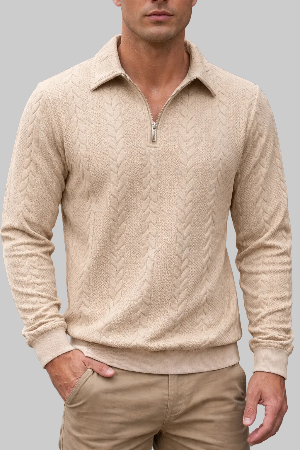 Ravello – Italská čtvrt zip polo