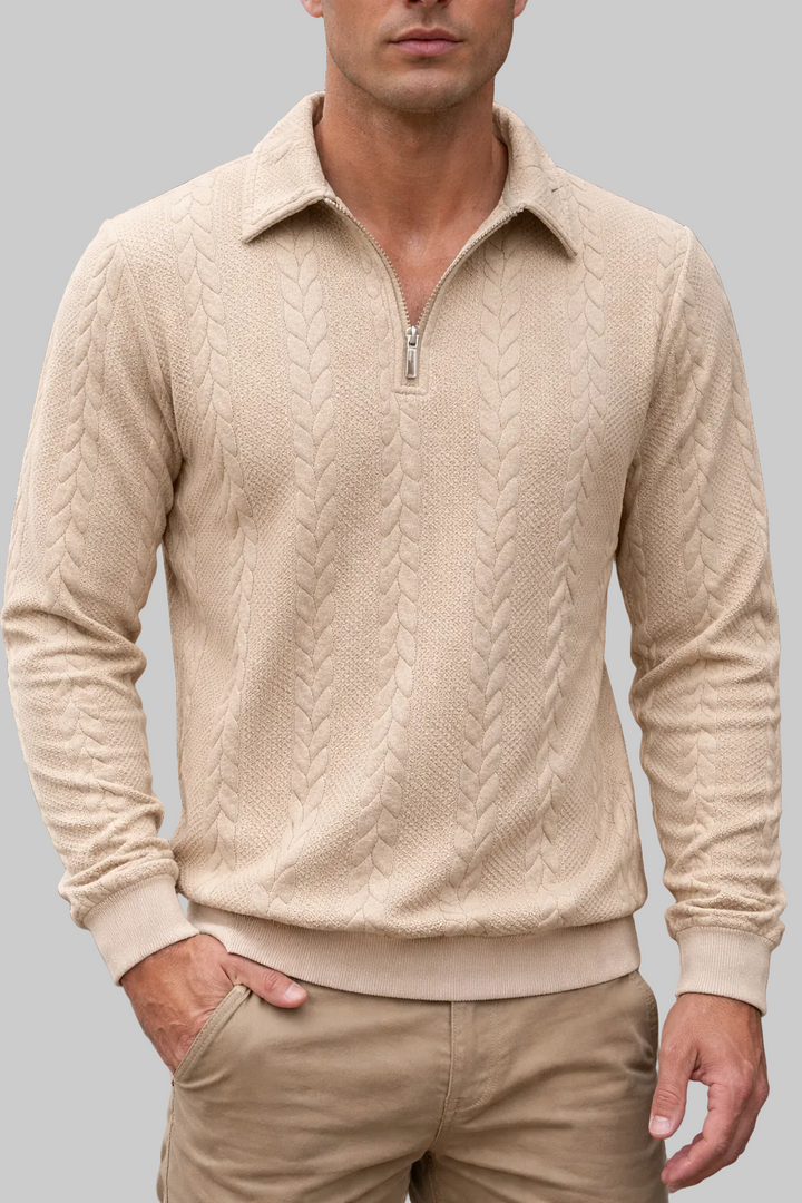 Ravello – Italská čtvrt zip polo