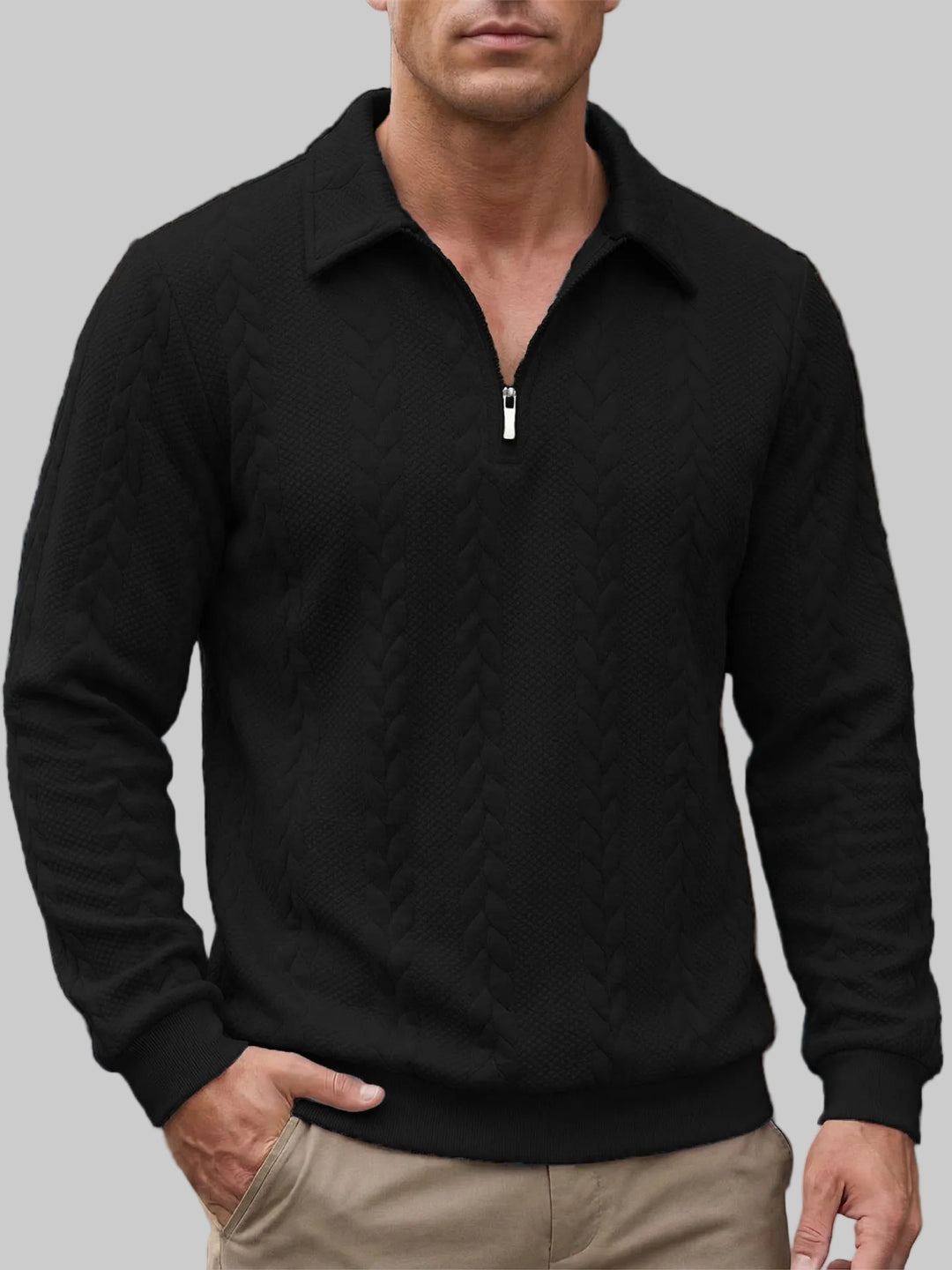 Ravello – Italská čtvrt zip polo