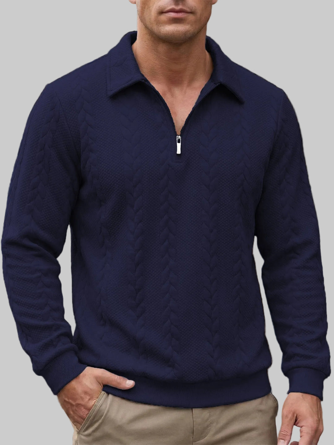 Ravello – Italská čtvrt zip polo