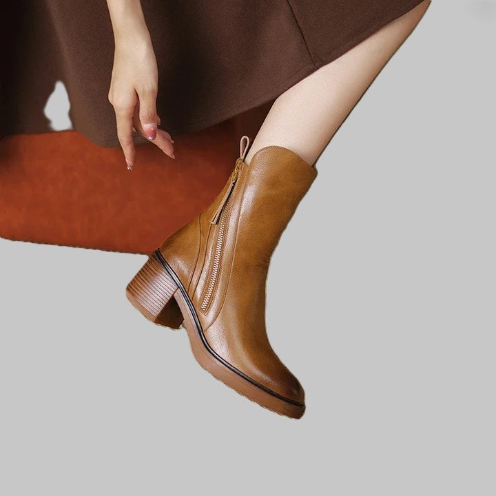 Danielle - Elegantní boty se zipem
