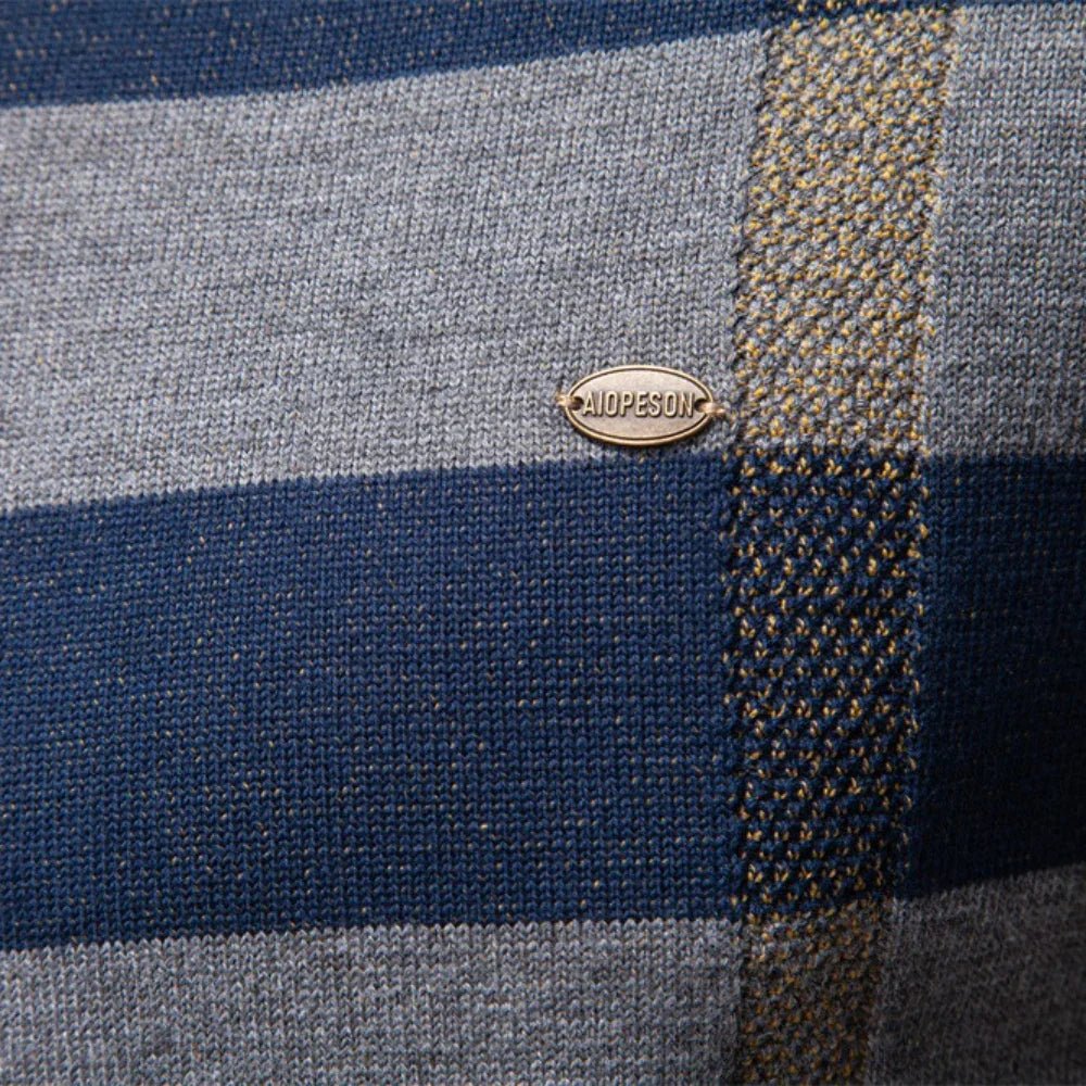 Rosenfeld | Pletený svetr pro muže s diamantovým vzorem