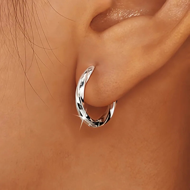 Geometrické minimalistické náušnice