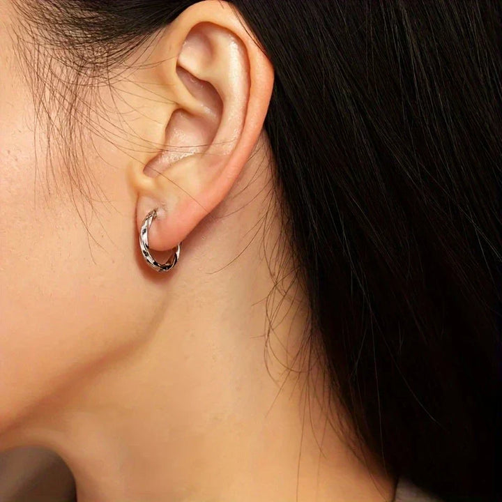 Geometrické minimalistické náušnice