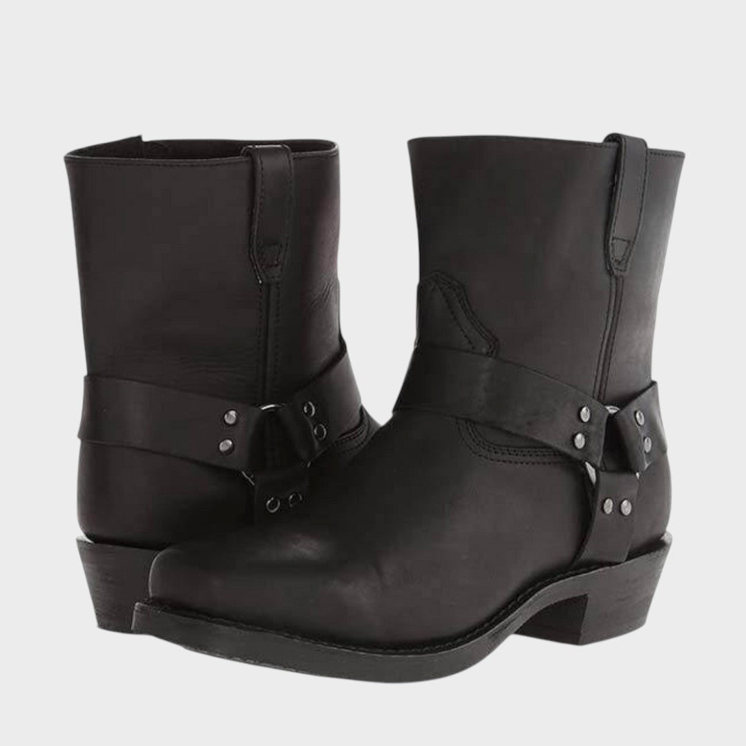 Ivonne - Vintage prémiové kožené boty