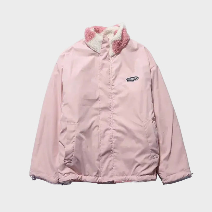 Kladno - Oboustranná bunda s srdíčky