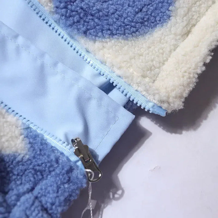 Kladno - Oboustranná bunda s srdíčky