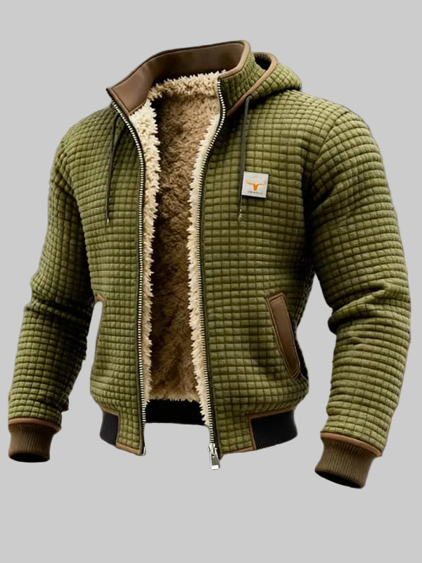 Mason – Elegantní kabát se zipem a mnoha kapsami