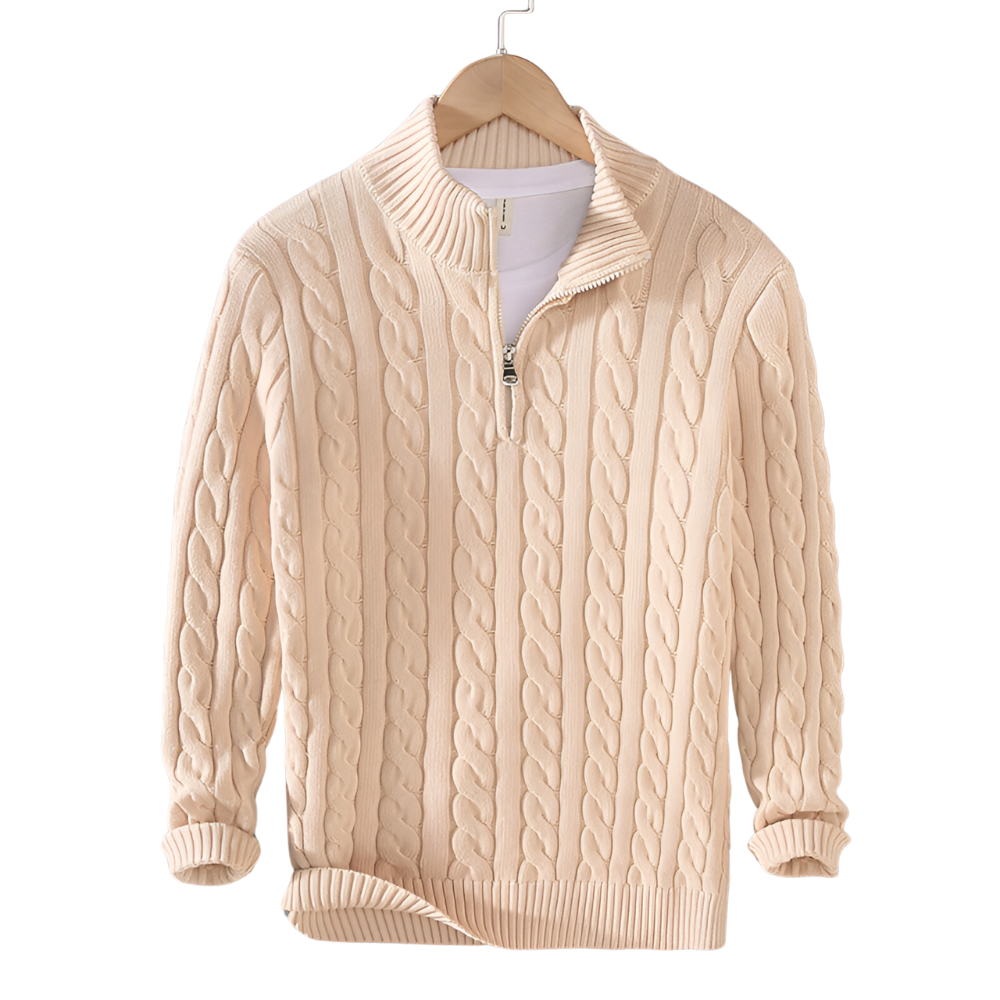 Anthony - Pletený svetr se vzorem