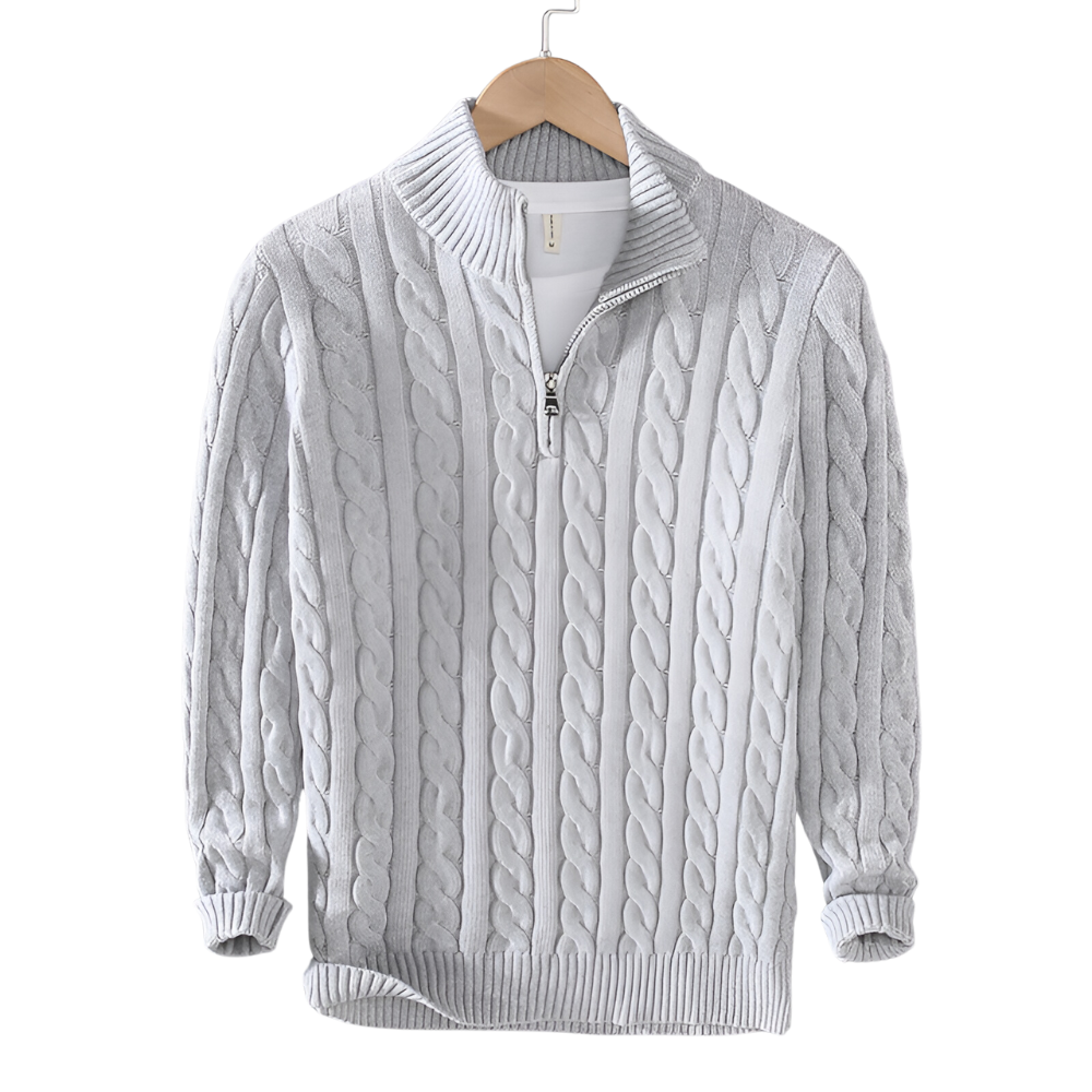 Anthony - Pletený svetr se vzorem