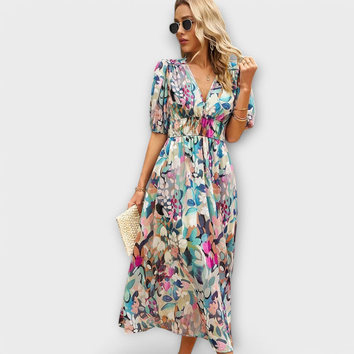 Mathilda - Stylové Midi Šaty