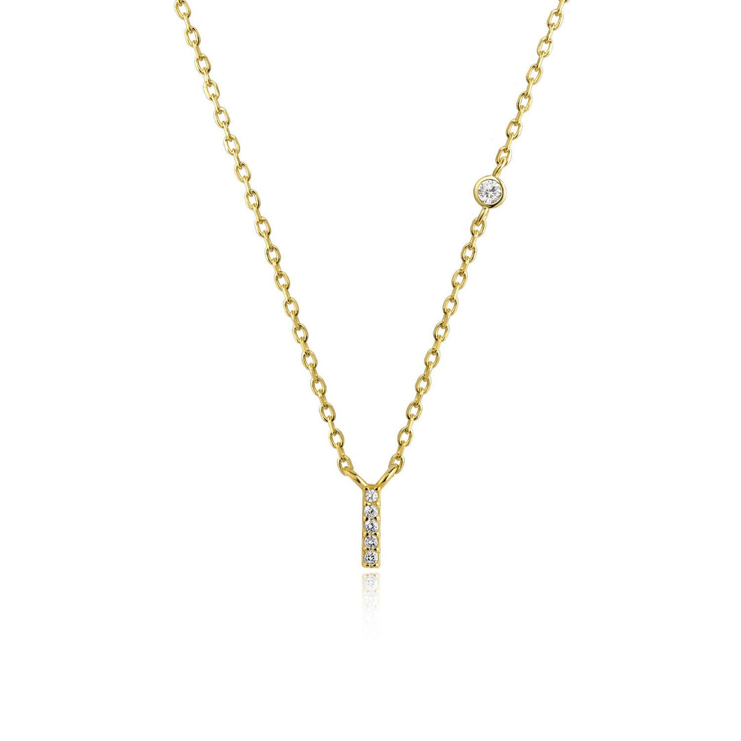 Náhrdelník s kamenným písmenem