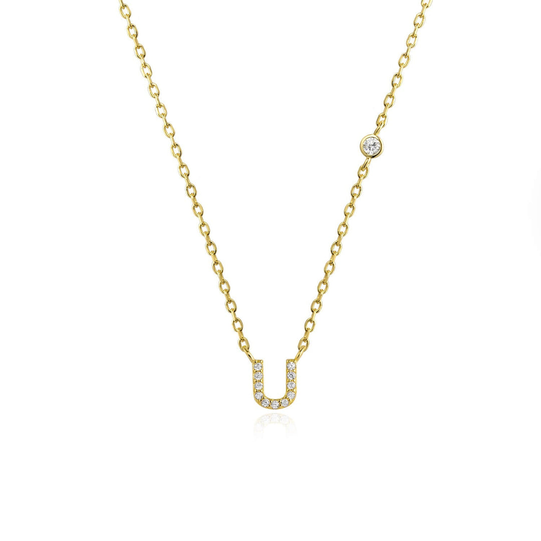 Náhrdelník s kamenným písmenem