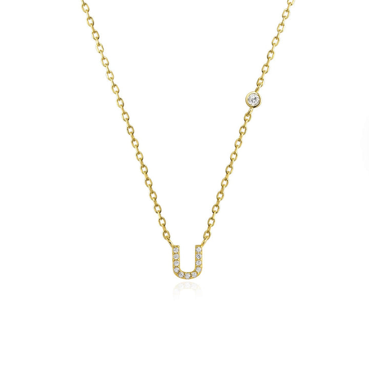 Náhrdelník s kamenným písmenem