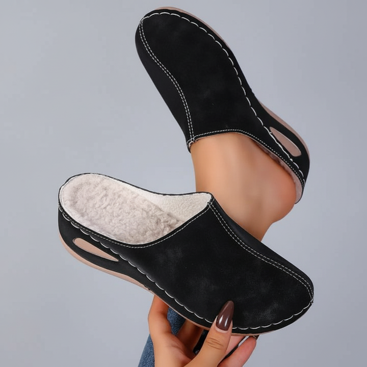 Olomouc - teplé ortopedické pantofle