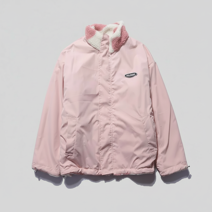 Zora - Srdcový oboustranný kabát