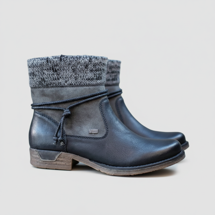 Léonie - Stylové ortopedické boty z veganské kůže