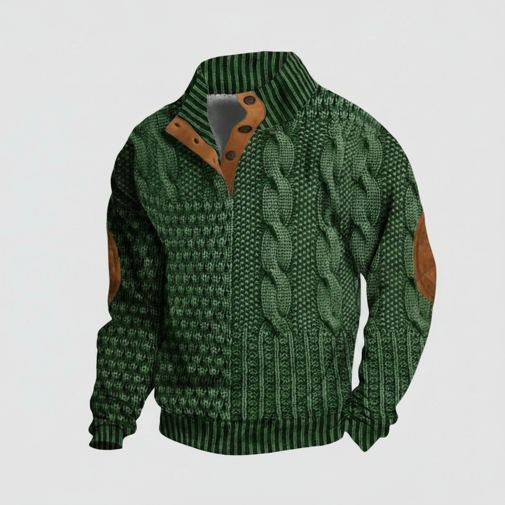 Elric | Pletený svetr se vzorem