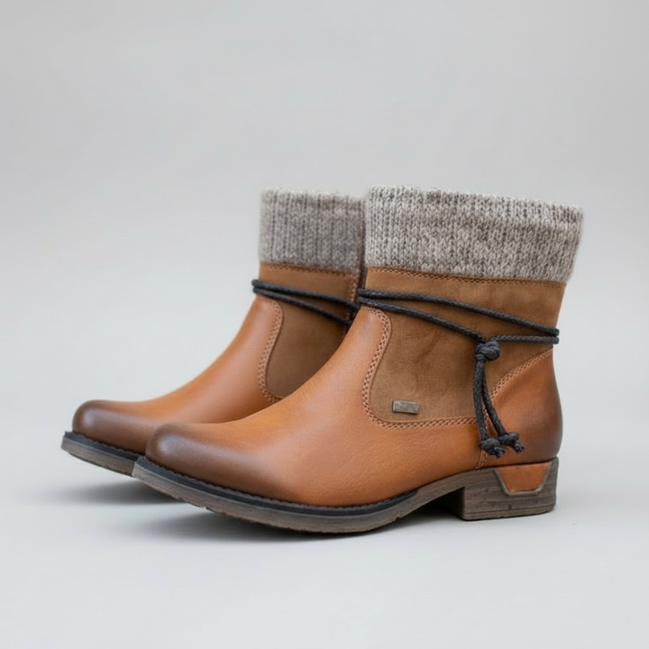 Léonie - Stylové ortopedické boty z veganské kůže