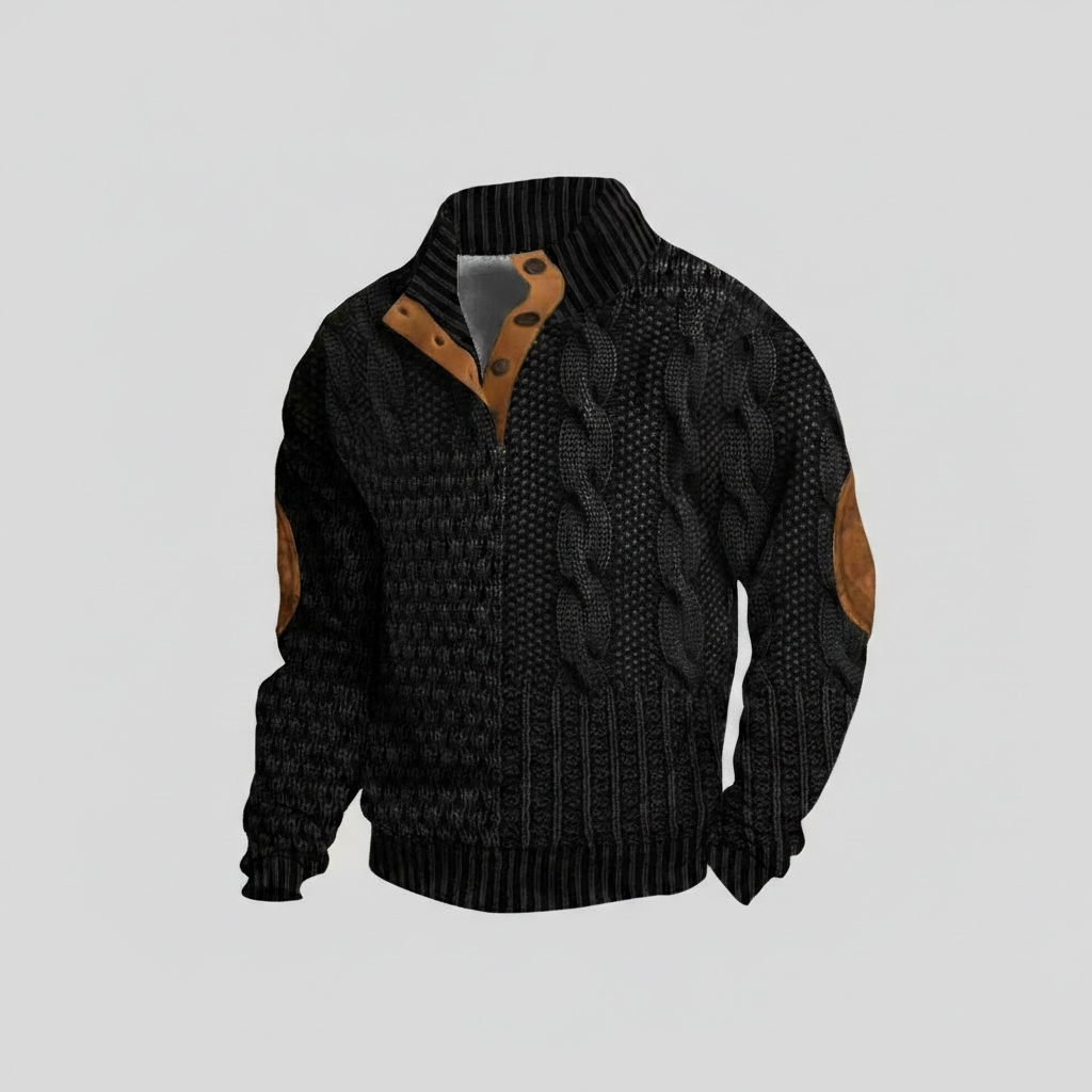 Elric | Pletený svetr se vzorem