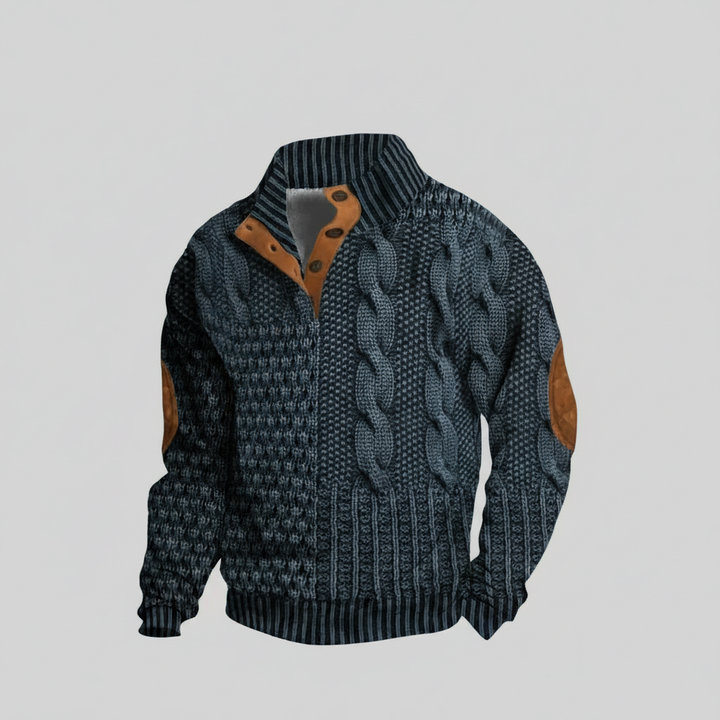 Elric | Pletený svetr se vzorem