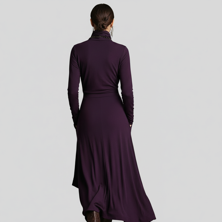 Natalia - Elegantní drapované šaty