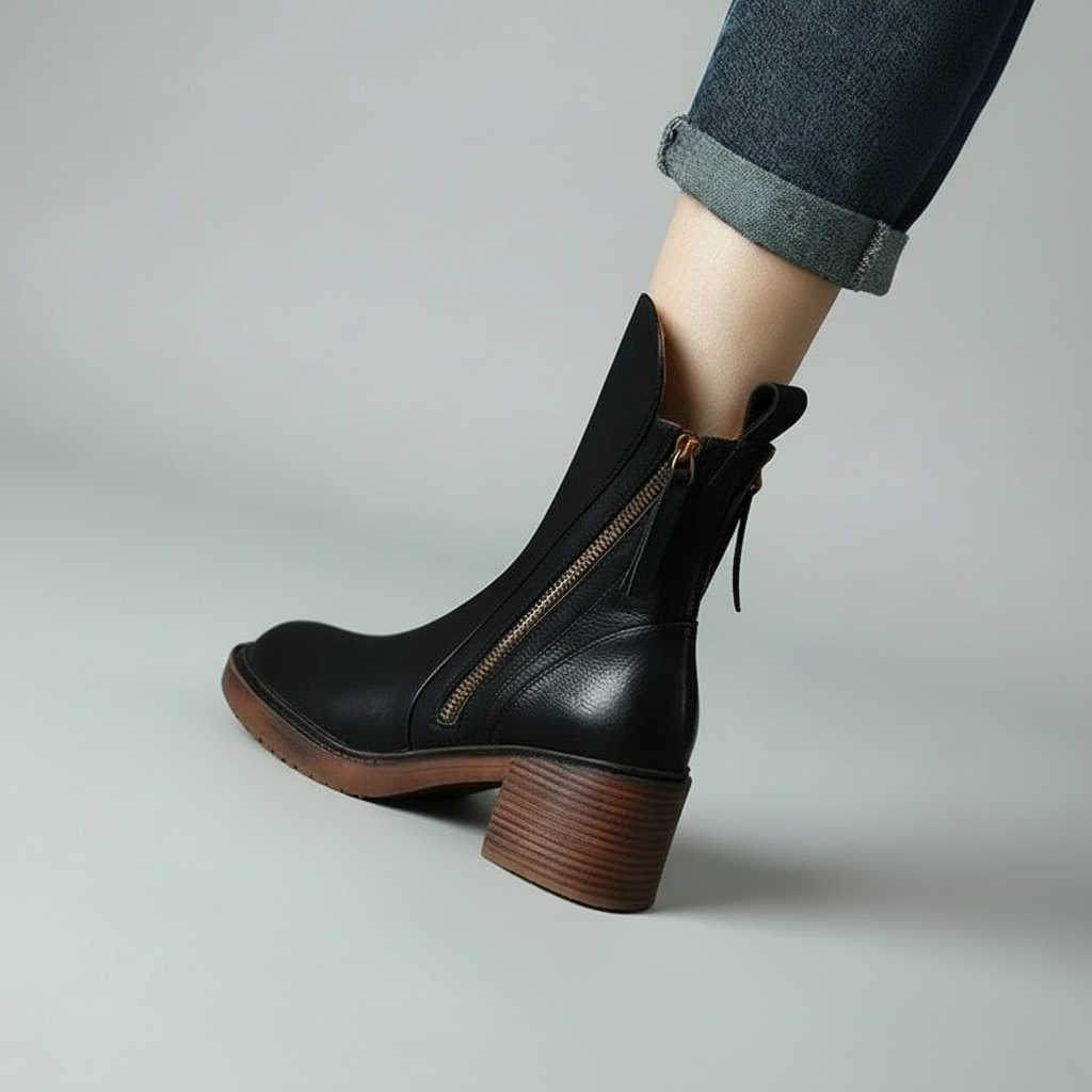 Danielle - Elegantní boty se zipem