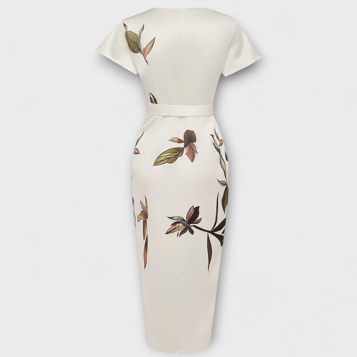 Saténové zavinovací šaty