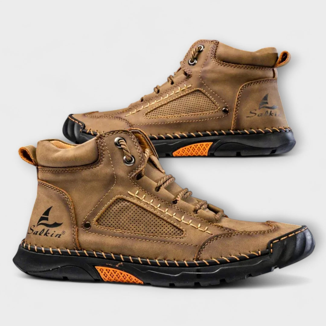 Kosmin | Vysoká kožená obuv