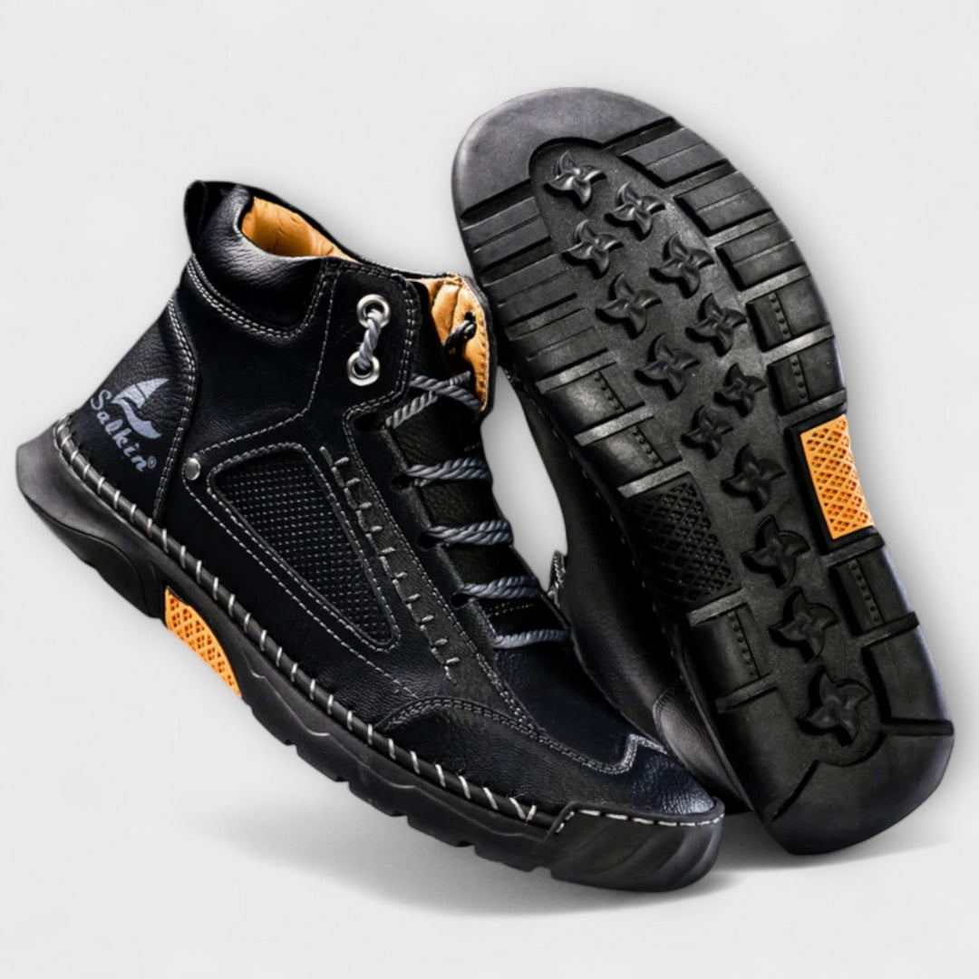 Kosmin | Vysoká kožená obuv