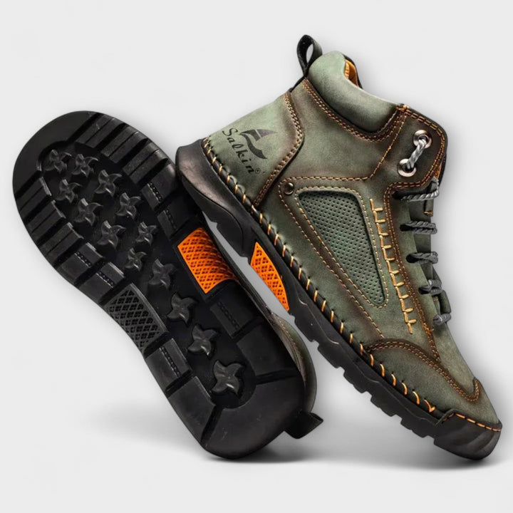 Kosmin | Vysoká kožená obuv