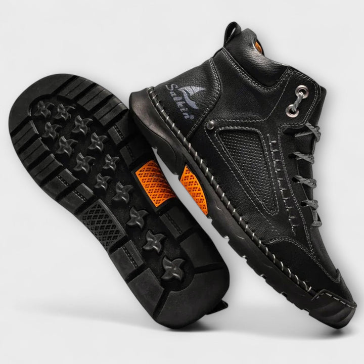 Kosmin | Vysoká kožená obuv