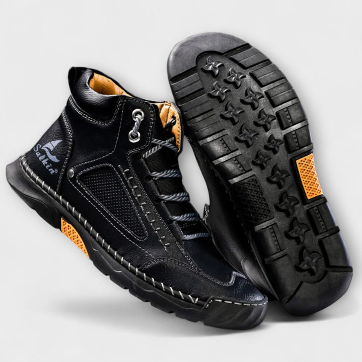 Kosmin | Vysoká kožená obuv