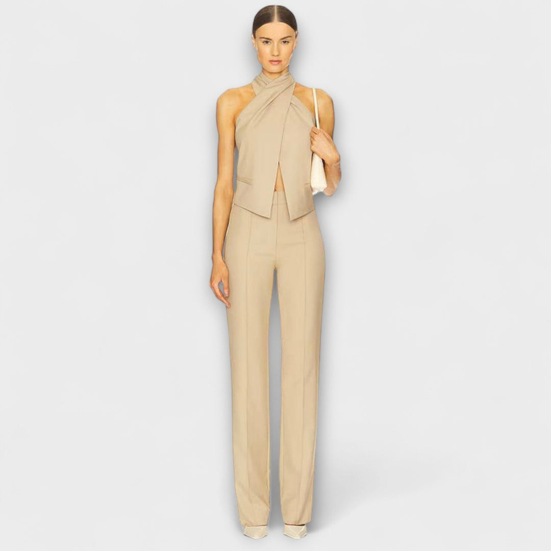 Červen - Top s křížovým zavazováním